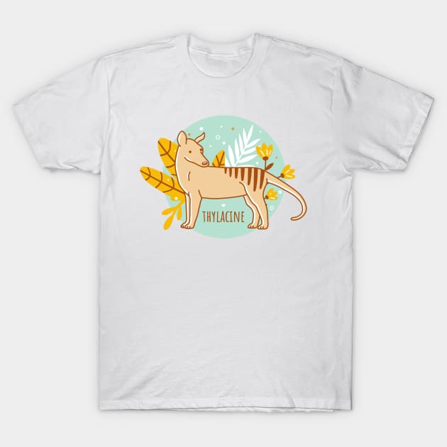 Tasmanian Tiger T-Shirt by Wlaurence